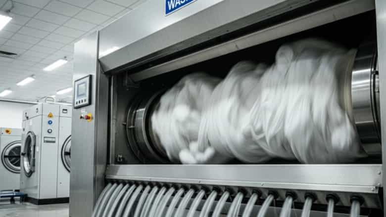 Akhwan Sharq Makine Fabrikasında çamaşırhane ekipmanı üretimi